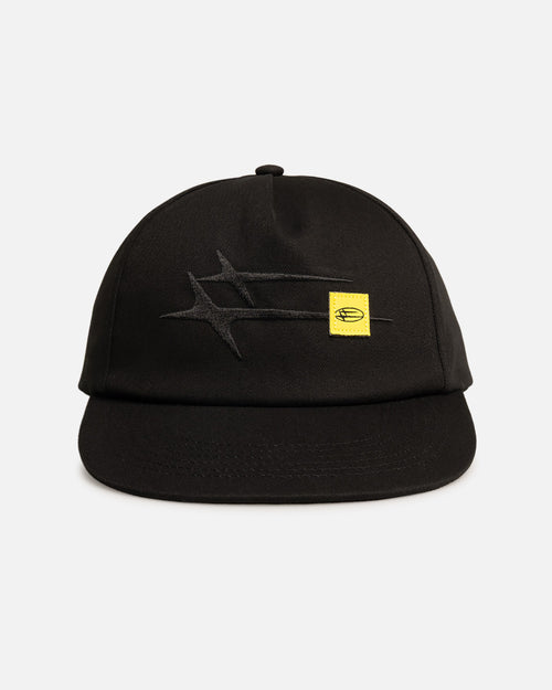 Loiter Hybrid Snapback Cap Black