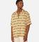 99 Cabana Logo Short Sleeve Button Up Shirt Yellow/Green