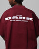 Loiter Dark Performance T-Shirt Burgandy