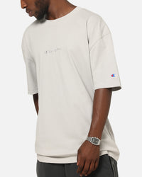 Champion Heritage New Script T-Shirt Iron Grey
