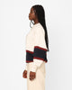X-Girl Women's College Sweat Crewneck White