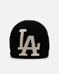 New Era Los Angeles Dodgers Mega Logo Beanie Black