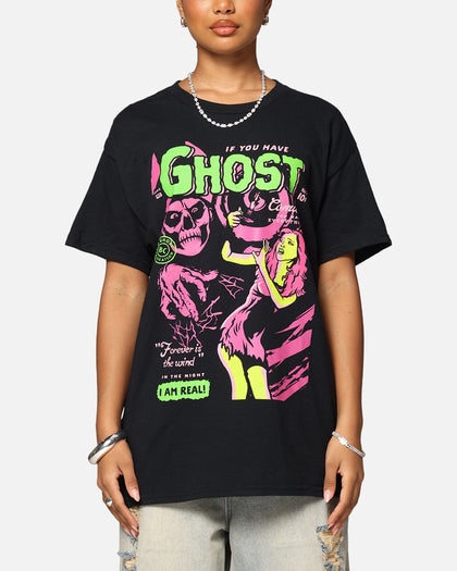 Ghost Comic T-Shirt Black