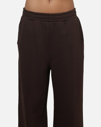 Ed Hardy Women's Distressed Trackpants Brown