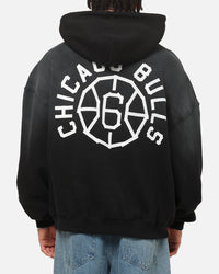 Mitchell & Ness Chicago Bulls Tape Hoodie Black