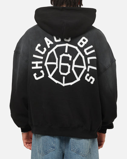 Mitchell & Ness Chicago Bulls Tape Hoodie Black
