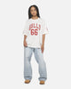 Mitchell & Ness Chicago Bulls Open Mesh T-Shirt Cream