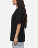 Carre Illusion T-Shirt Solid Black