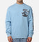 Mitchell & Ness Chicago Bulls 'UNC To Chicago' Champions Crewneck Light Blue