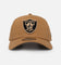 New Era Las Vegas Raiders 'Wheat/Grey Undervisor' 9FORTY A-Frame Snapback Wheat/Black