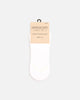 American Thrift Classic No Show Socks 3 Pack White