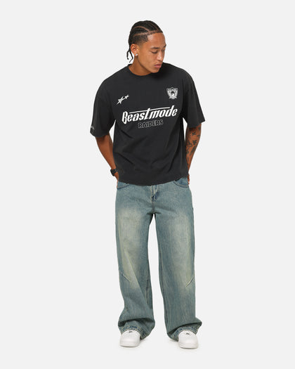 Mitchell & Ness Las Vegas Raiders Star Beastmode Boxy T-Shirt Black