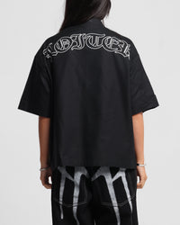 Loiter Chopper Work Shirt Black