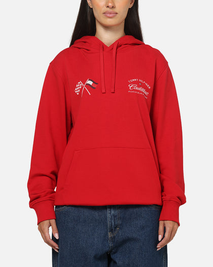 Tommy Hilfiger X Cadillac Formula 1 Team Speedometer Hoodie Red