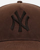 New Era New York Yankees 'Waxed Canvas QS' 59FORTY A-Frame Fitted Brown