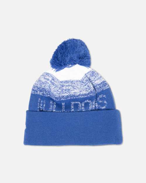 New Era Canterbury-Bankstown Bulldogs 'NRL Ombre Marle' Knitted Beanie Official Team Colour