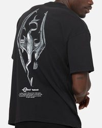 73Studio X Skyrim: The Elder Scrolls Skyrim T-Shirt Black Acidwash