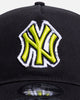 New Era New York Yankees 'Washed Frayed' 9FORTY A-Frame Snapback Washed Black