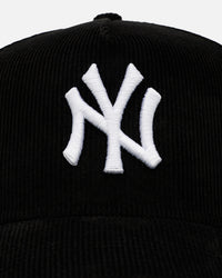 New Era New York Yankees 'Cord Tones' 9FORTY A-Frame Snapback Black