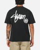S Double Shawn Script T-Shirt Black
