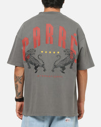 Carre Tiger Glow T-Shirt Washed Charcoal