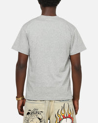 Ed Hardy Venom Fitted T-Shirt Grey Marle