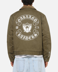Mitchell & Ness Las Vegas Raiders Workwear Jacket Military