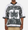 Vouseti V-Neck Football Jersey Black
