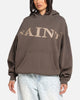 Saint Morta Vision Boxy Hoodie Brown