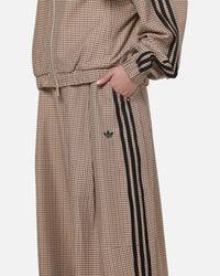 Adidas Women's Checks Trousers Beige