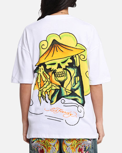 Ed Hardy Skull Sovereign T-Shirt White