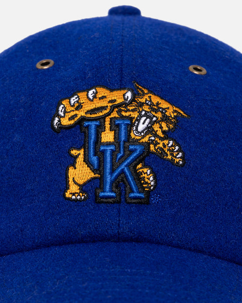 47 Brand Kentucky Wildcats Wooly 47 Clean Up Strapback Royal