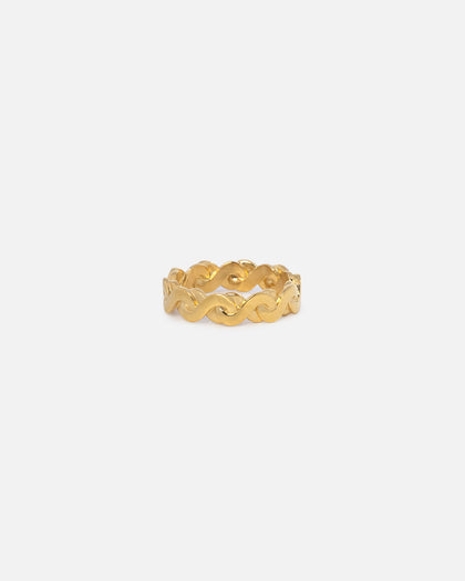 Saint Morta Infinity Ring Gold