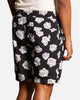 Saint Morta Vintage Rose Beach Shorts Black