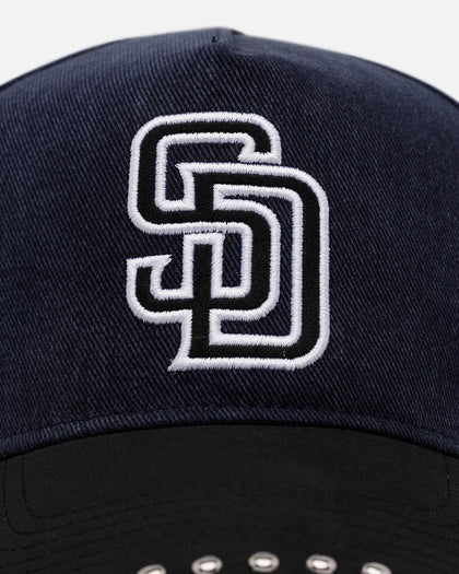 Pro Standard San Diego Padres 'Polished Hardware' Pro Pinch Strapback Navy