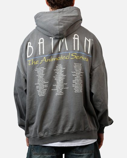 73Studio X DC Batman Hoodie Washed Charcoal