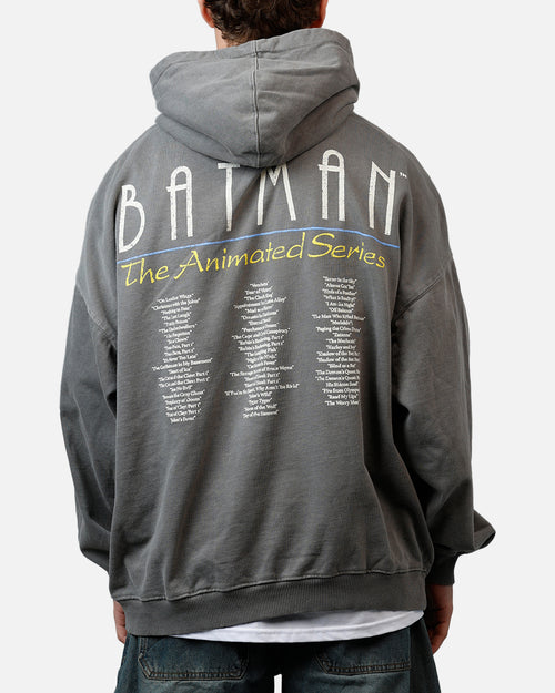 73Studio X DC Batman Hoodie Washed Charcoal