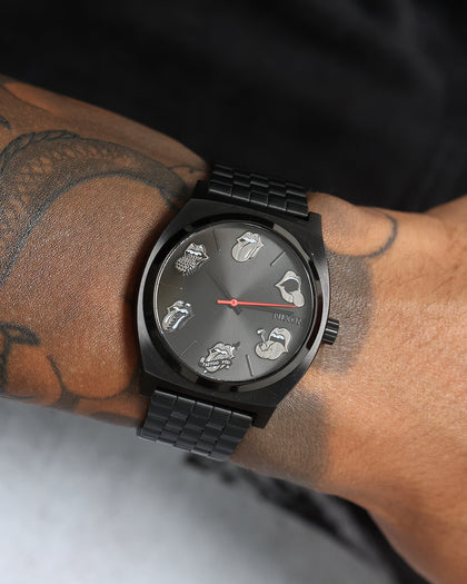 Nixon Rolling Stones Time Teller All Black