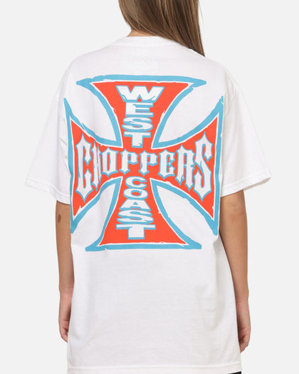 West Coast Choppers 80's Chiseled Logo T-Shirt White