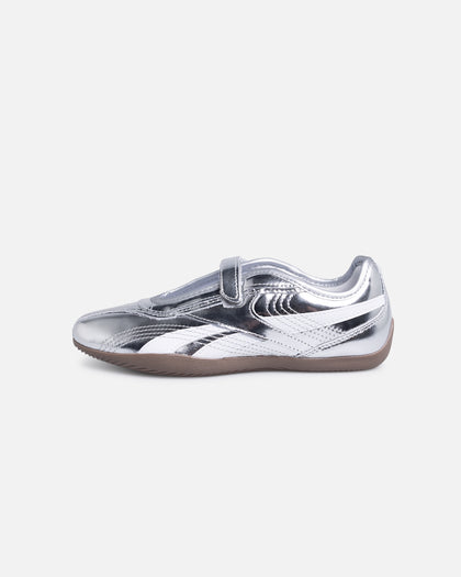 Reebok Women's Ultra Lo Mary Jane Silver/White