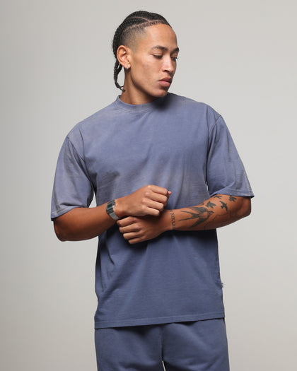 American Thrift Short Sleeve T-Shirt Washed Blue