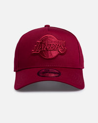 New Era Los Angeles Lakers "Cardinal Tonal" 9FORTY A-Frame Snapback Cardinal