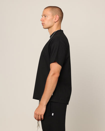 Carré Blanc T-Shirt Black
