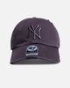 47 Brand New York Yankees 'Distressed Logo' 47 Clean Up Strapback Charcoal
