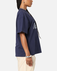 Honor The Gift Auto Club Boxy T-Shirt Navy