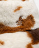 Kangol Faux Fur Bucket Brown/White