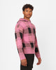 XXIII Dalas Plaid Hoodie Pink/Black