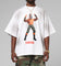Loiter Premium Action Figure T-Shirt White