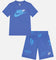 Nike Kids' Club Brand Energy Shorts Set Blue