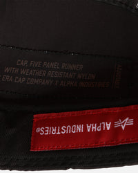 New Era Kansas City Chiefs 'New Era x Alpha Industries' Camper Strapback Black